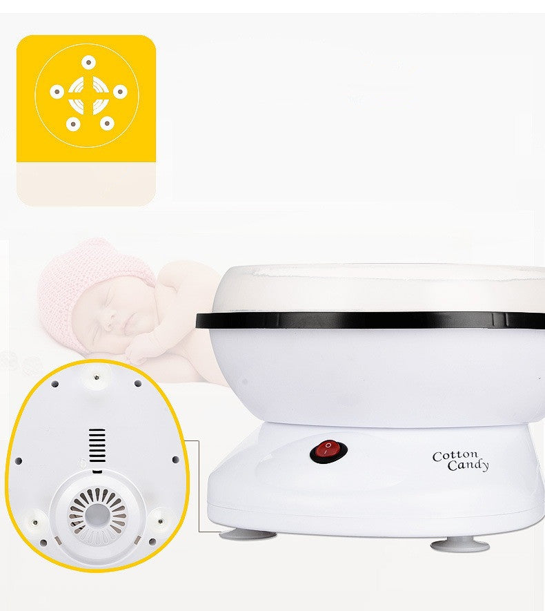 Kids' fluffy sugar spinner homemade candy maker